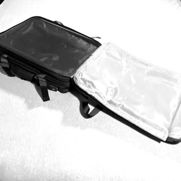 Mark Ryden Black Travel Backpack Laptop Bag 18"x12"x8" - Picture 8 of 9